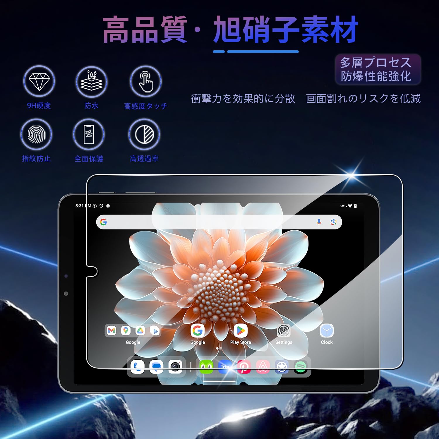 Amazon | 【2枚セット】 For ALLDOCUBE iPlay 70 mini pro/iPlay 80